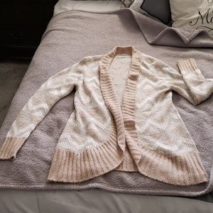 Maurice's Chevron and Shimmer Cardigan